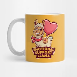 Emotional Support Llama Mug